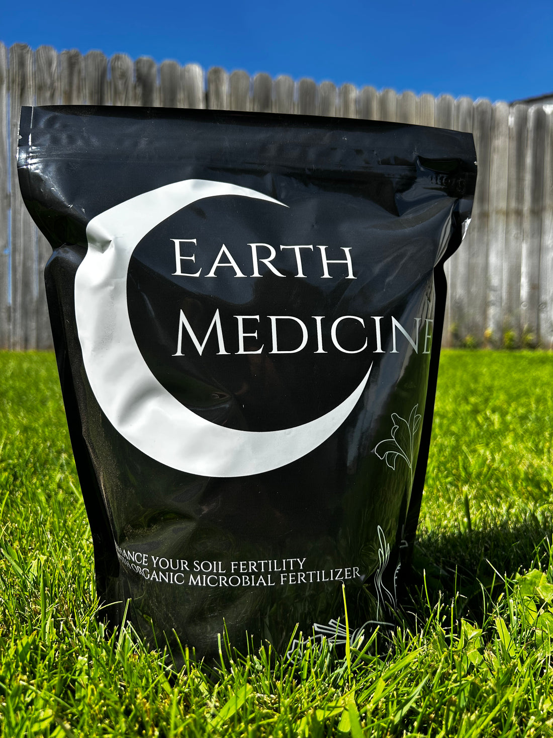 Earth Medicine fertilizer bag